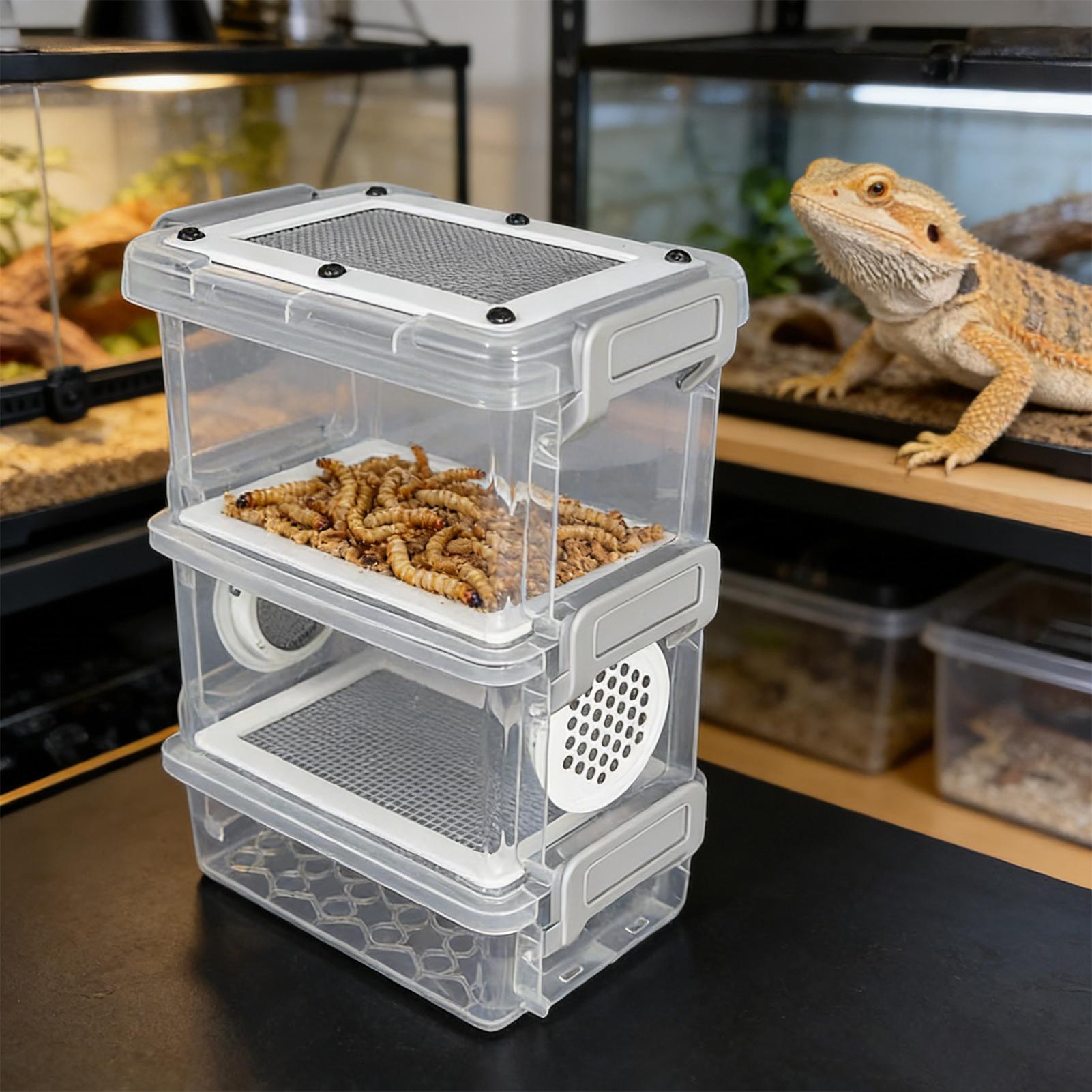Science Hobbyist - Contenitore Alimentatore a 3 Strati per