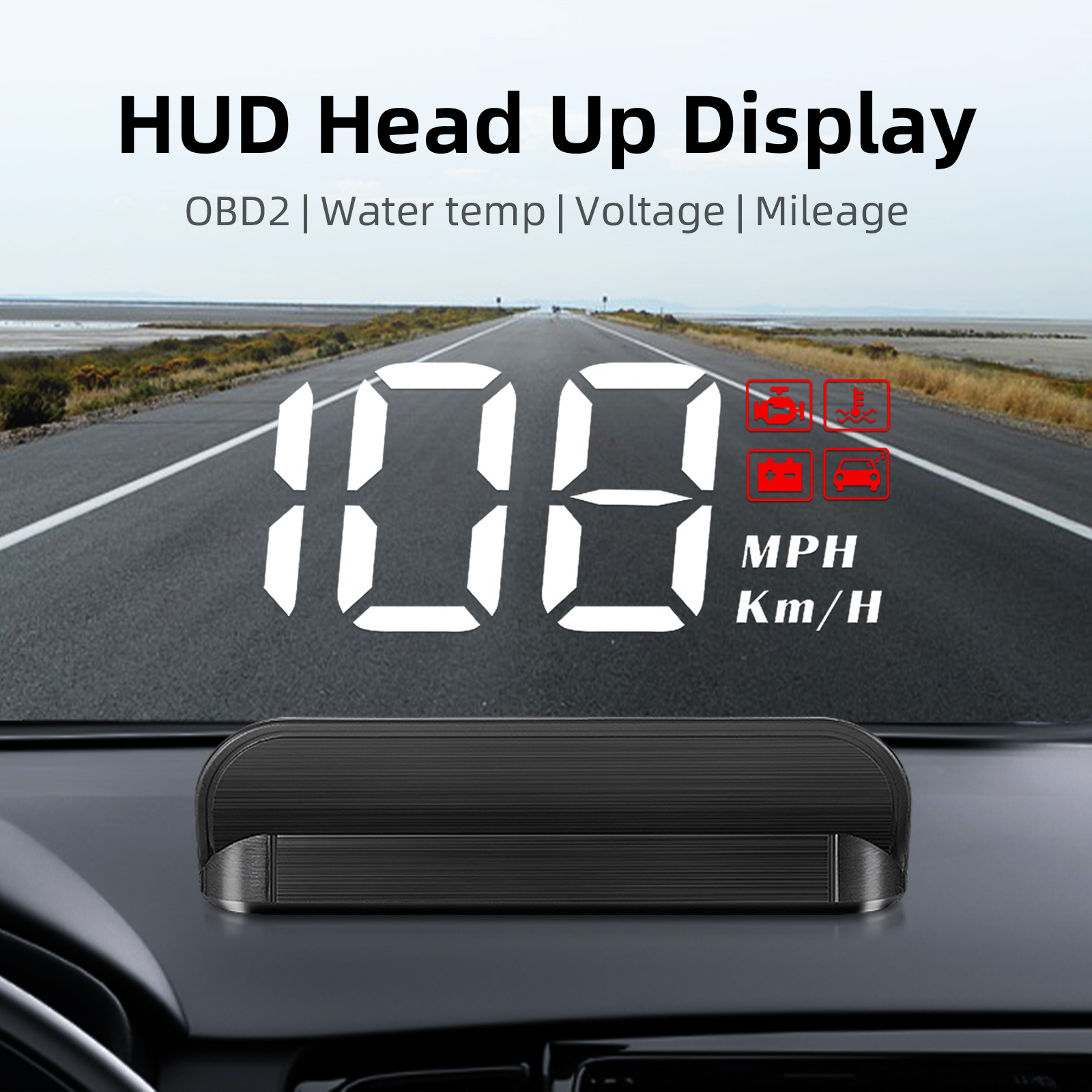 M3 HUD Obd2 Head-Up Display Ta - Anemometer Wind Speed recensione e prezzo